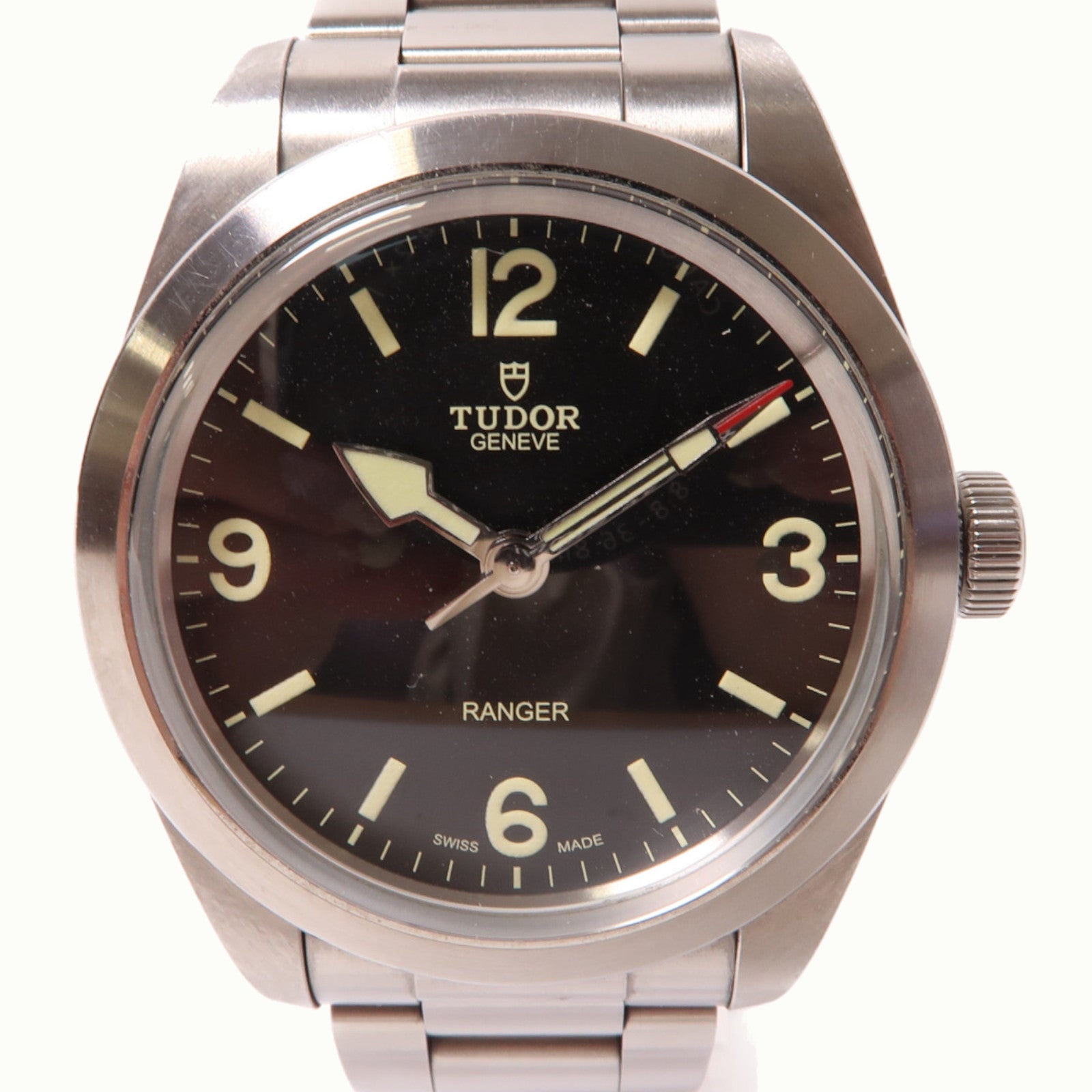 TUDOR Ranger不鏽鋼自動機芯手錶黑色