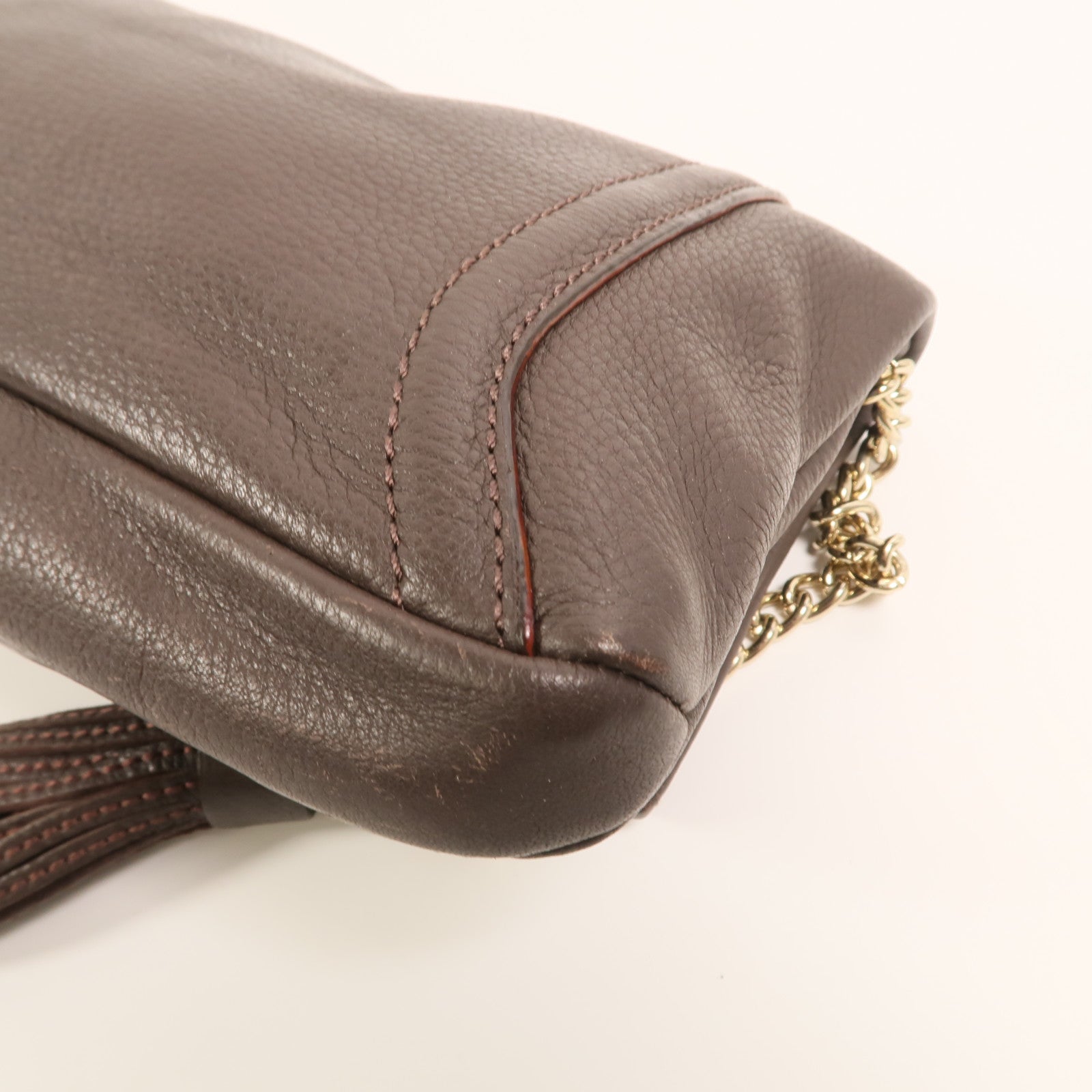 Kate Spade 牛皮皮革Shoulder Bag金扣鏈帶肩背袋