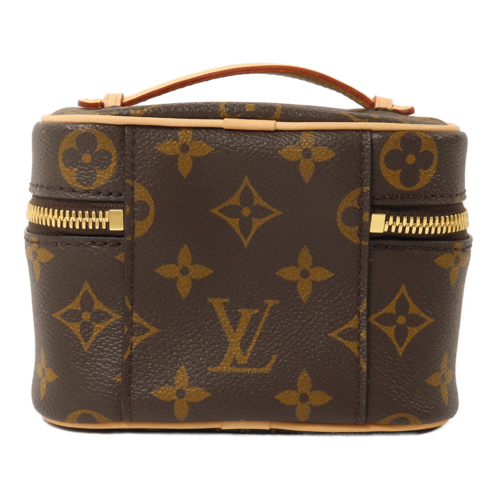 LOUIS VUITTON Monogram Nice Nano鏈帶手挽肩背兩用袋
