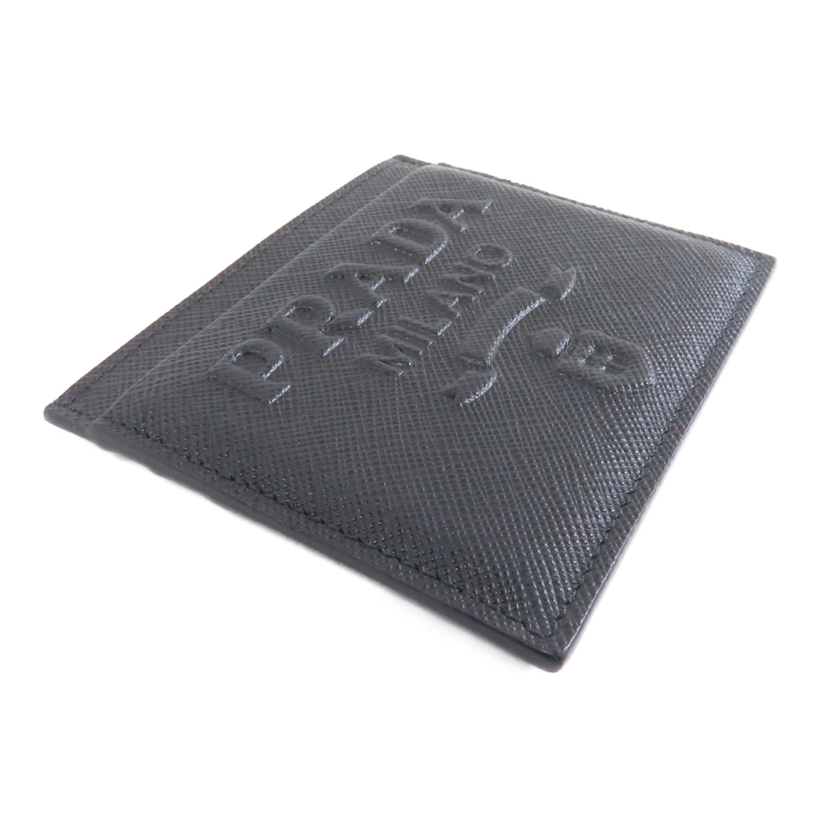 PRADA Saffiano皮革Card Case卡片套黑色