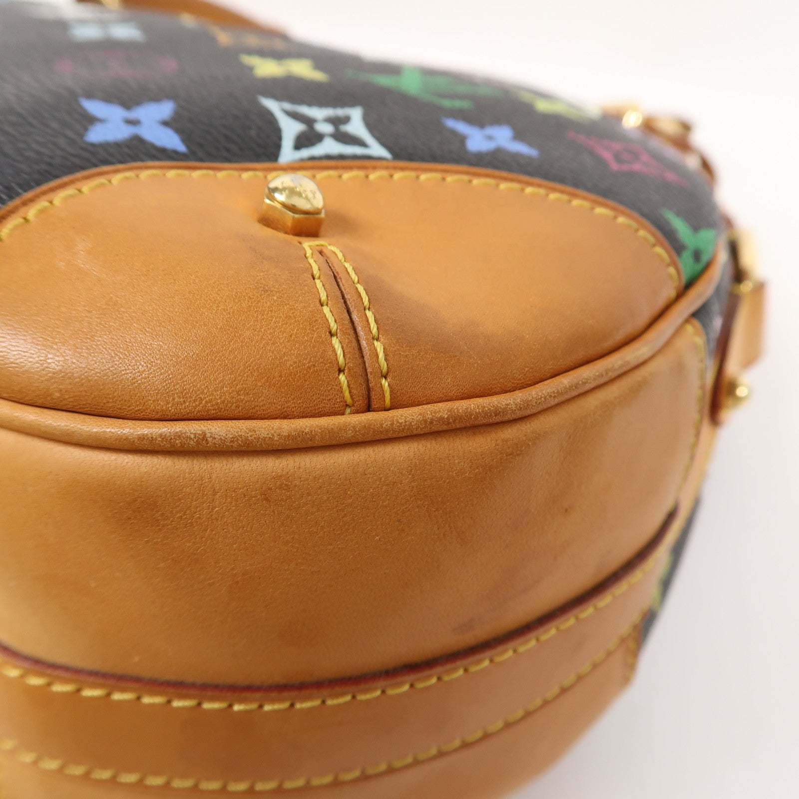 LOUIS VUITTON 【激減優惠】Monogram Multicolore Greta金扣肩背袋彩色
