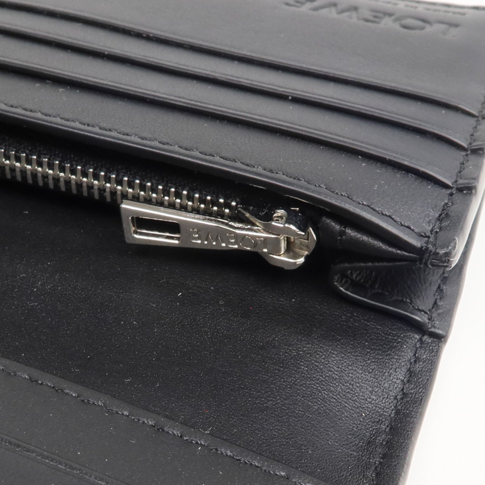 LOEWE 牛皮皮革Puzzle Long Horizontal Wallet長錢包