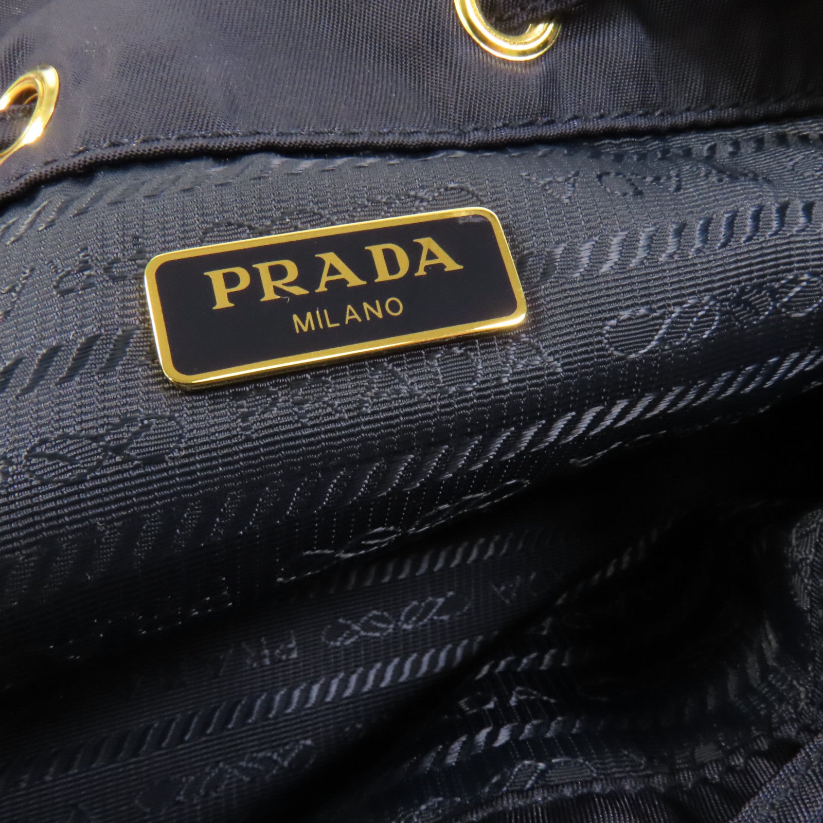 PRADA 尼龍Shoulder Bag金扣手挽肩背兩袋