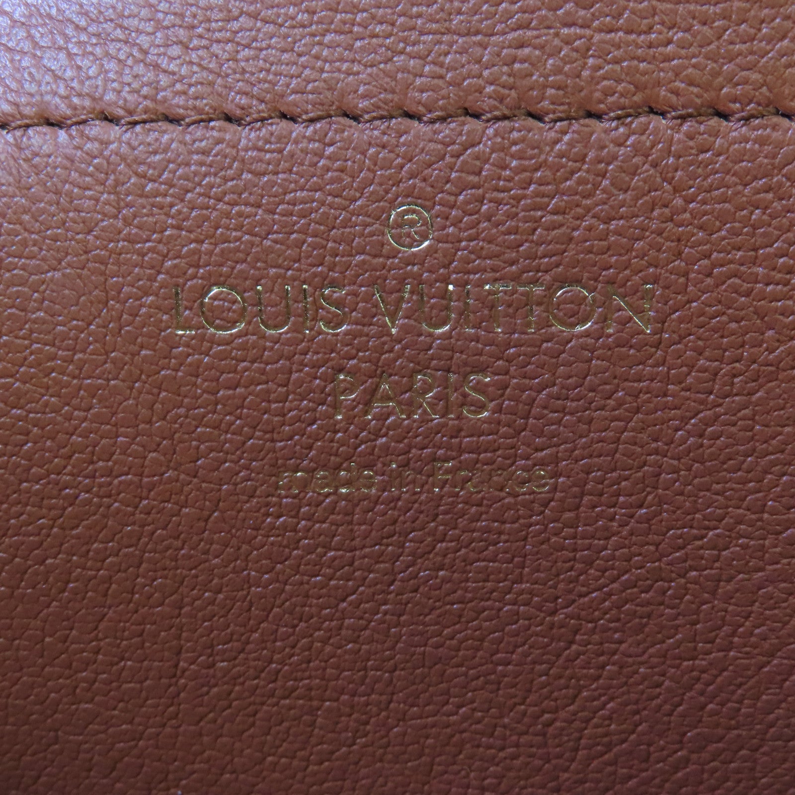 LOUIS VUITTON Monogram Marceau金扣鏈帶肩背袋啡色