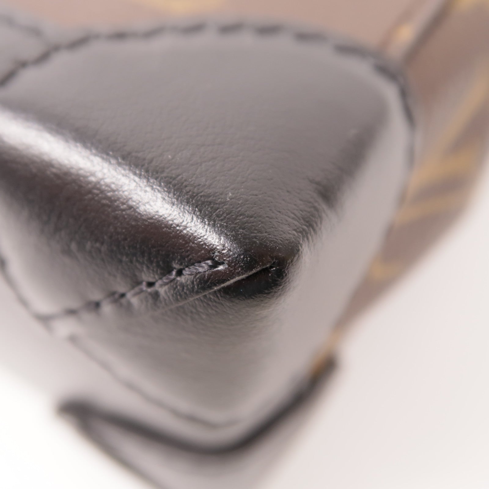 LOUIS VUITTON LV Steamer Nano Shoulder Bag M80327 Monogram Brown/Black