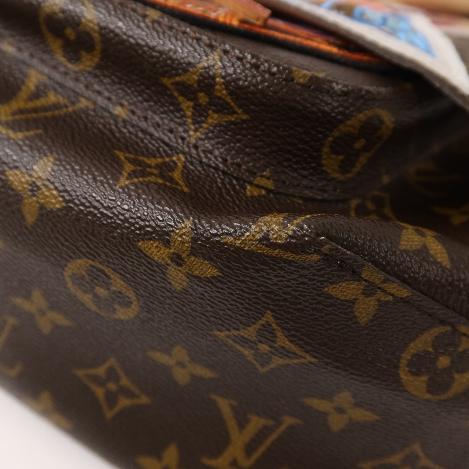 LOUIS VUITTON Monogram Cindy Sherman Camera Messenger手挽肩背兩用袋