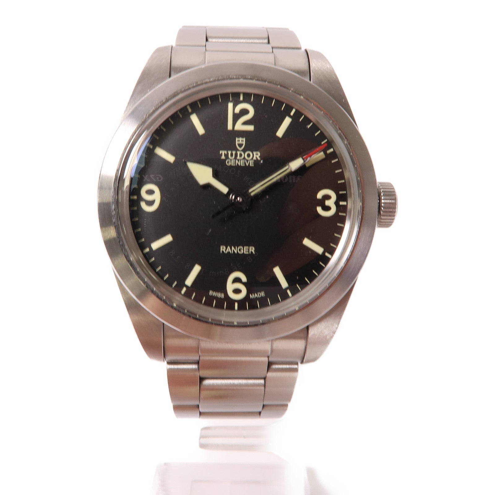 TUDOR Ranger不鏽鋼自動機芯手錶黑色