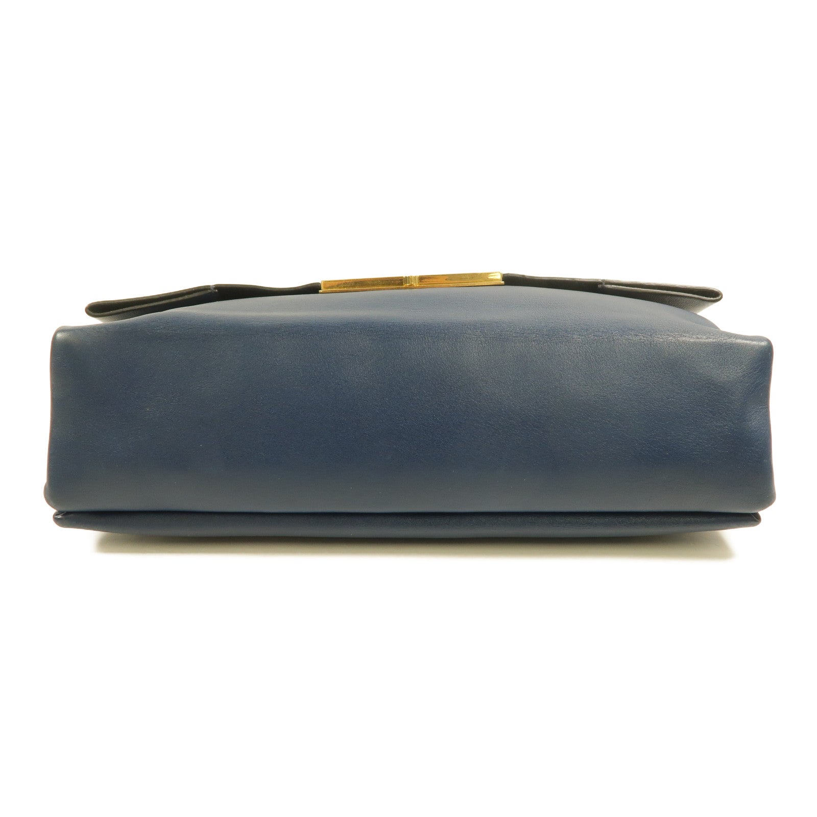 CELINE 牛皮皮革Blade Flap Bag肩背袋