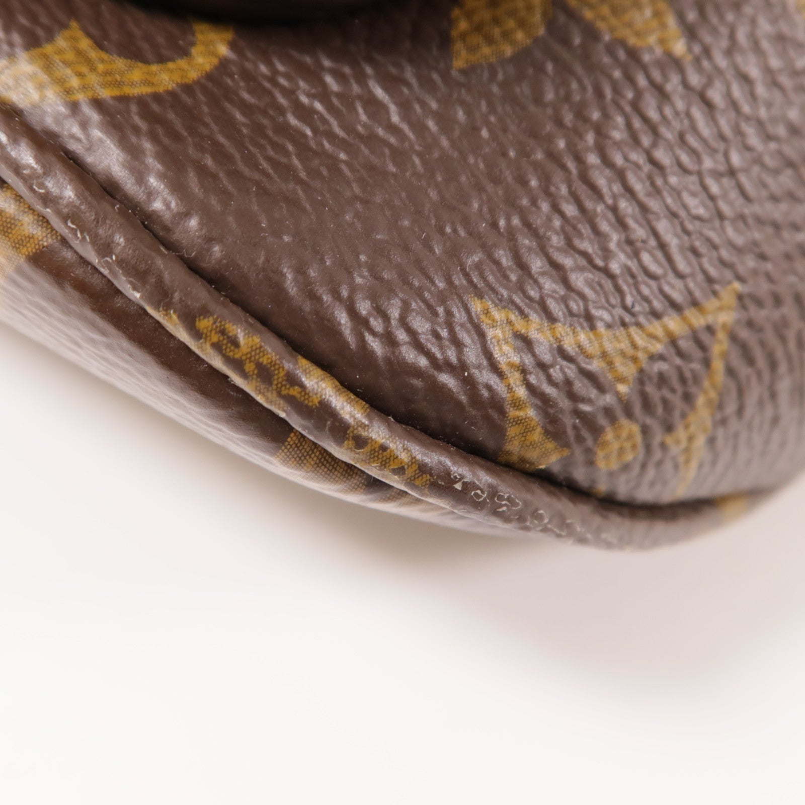 LOUIS VUITTON Monogram Mini Bumbag金扣手挽肩背兩用袋棕色