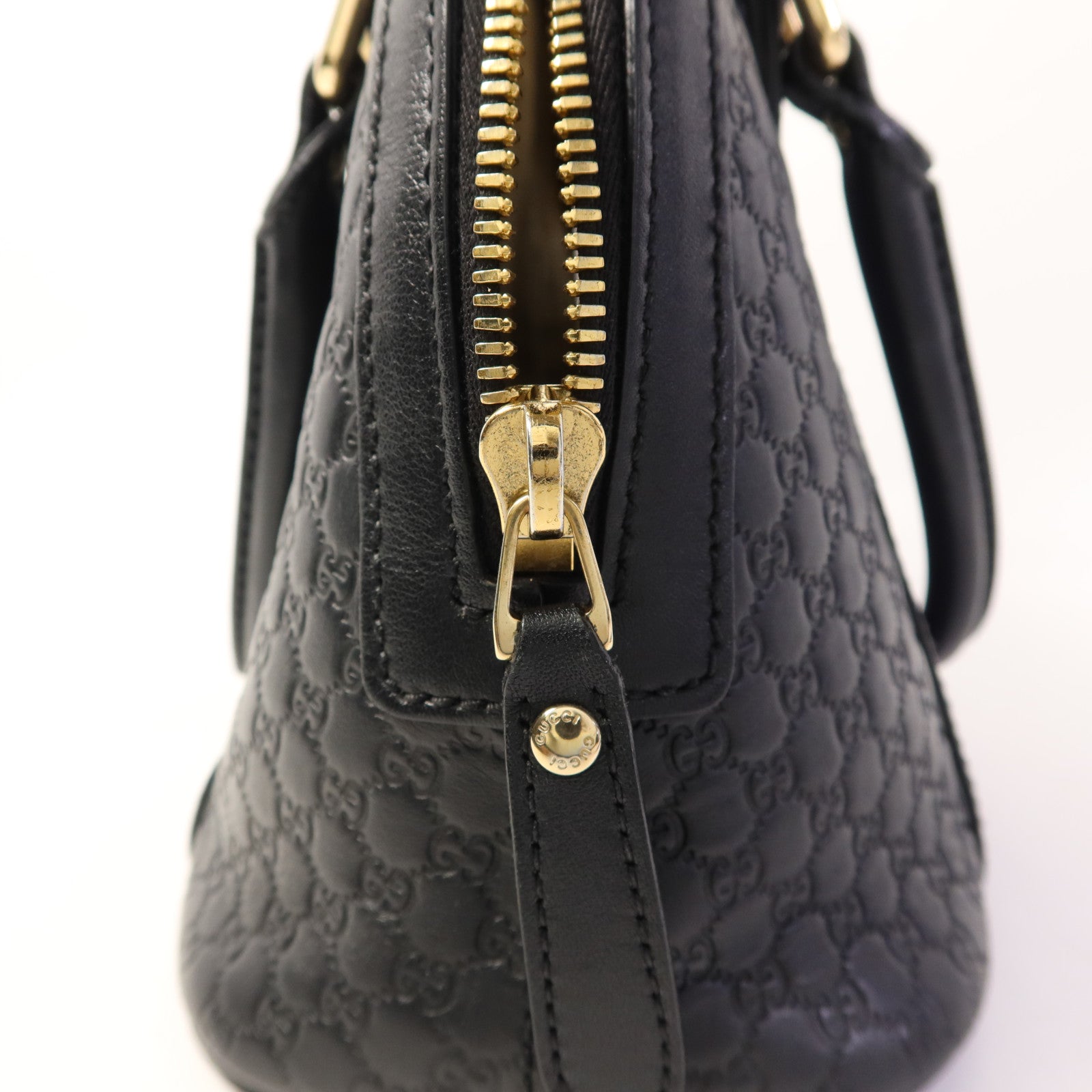 GUCCI 牛皮皮革GG Guccissima Dome Tote金扣手挽肩背兩用袋