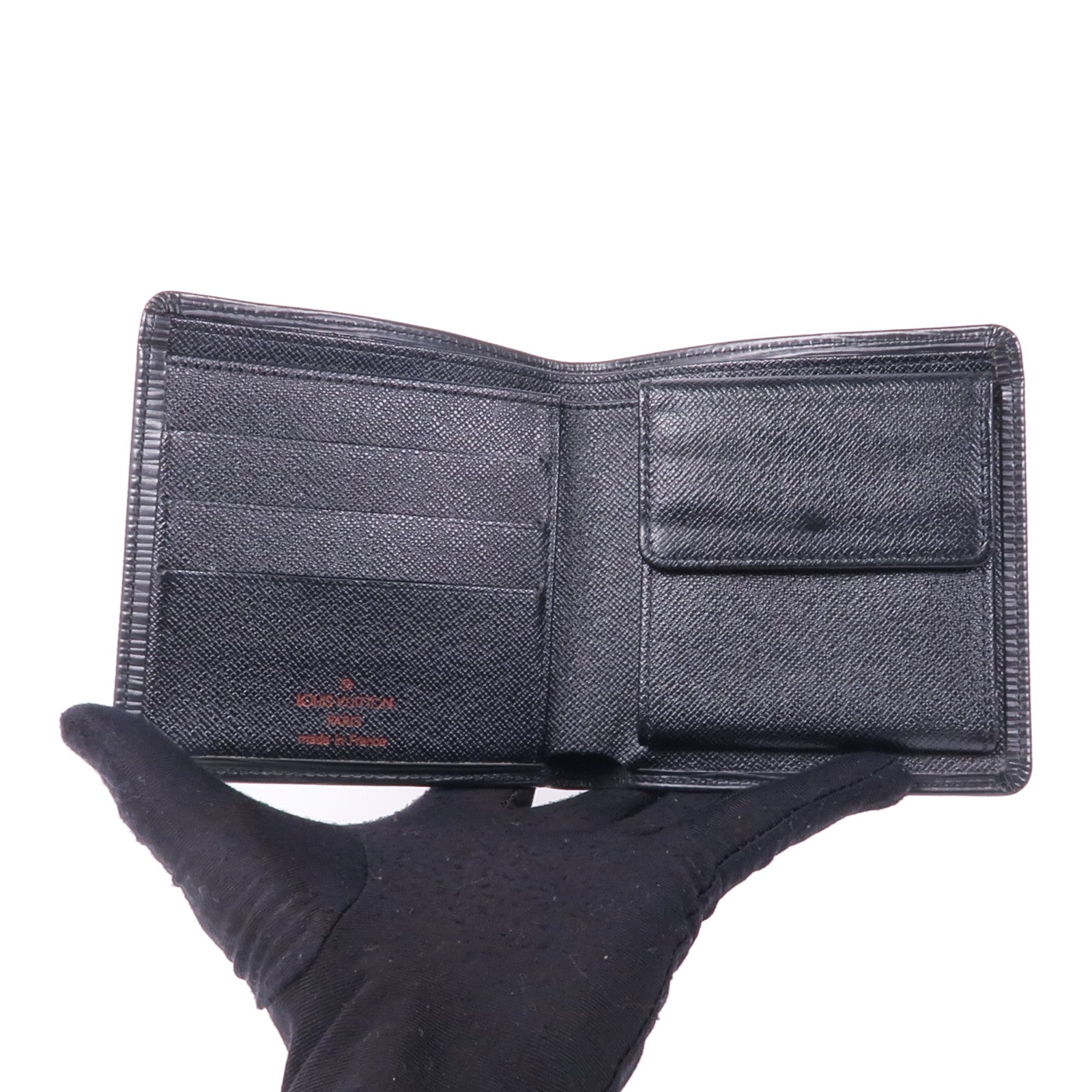 LOUIS VUITTON Epi Portefeuille Marco Wallet金扣錢包