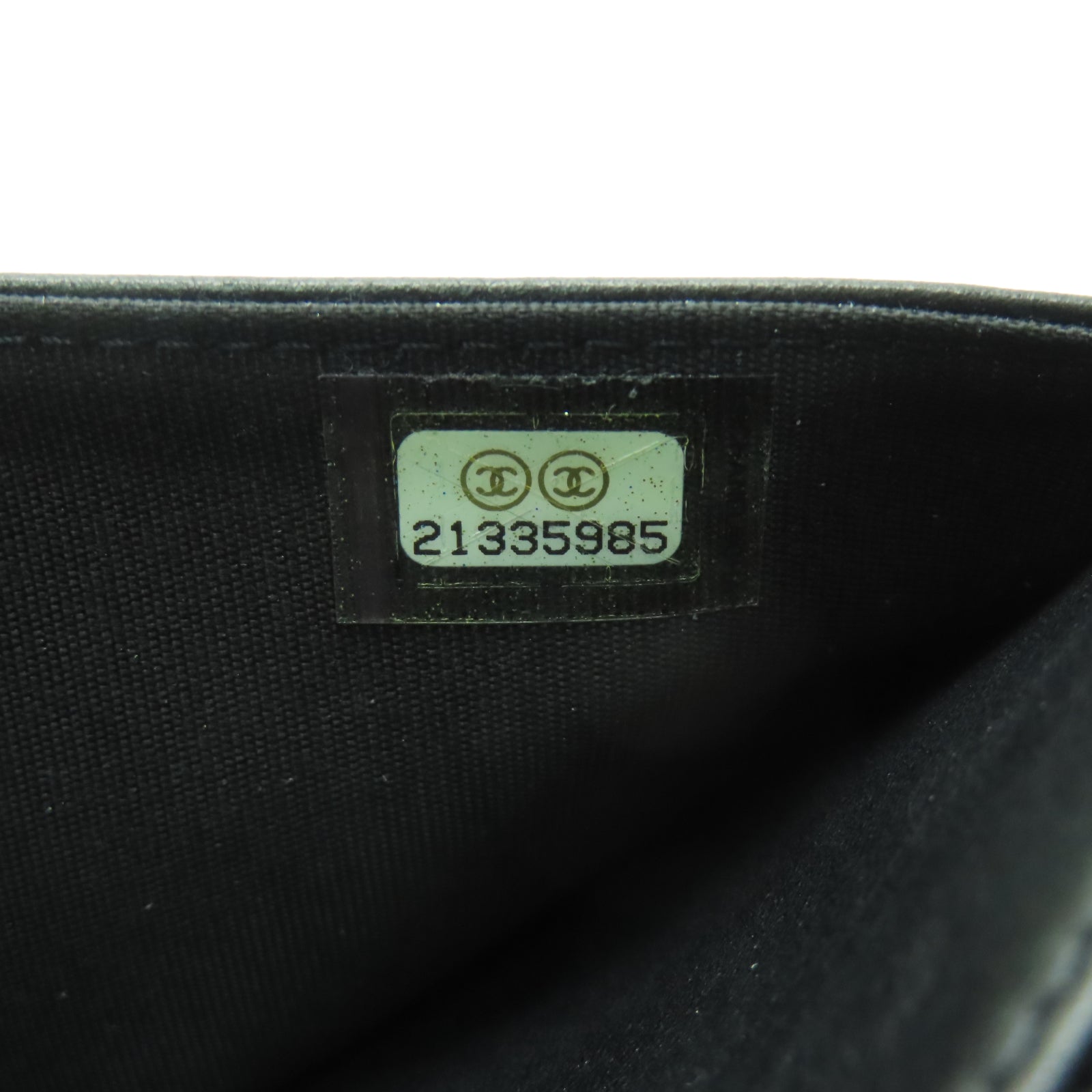 CHANEL **【激減優惠】蜥蝪皮革Wallet On Chain銀扣鏈帶肩背袋金色/黑色
