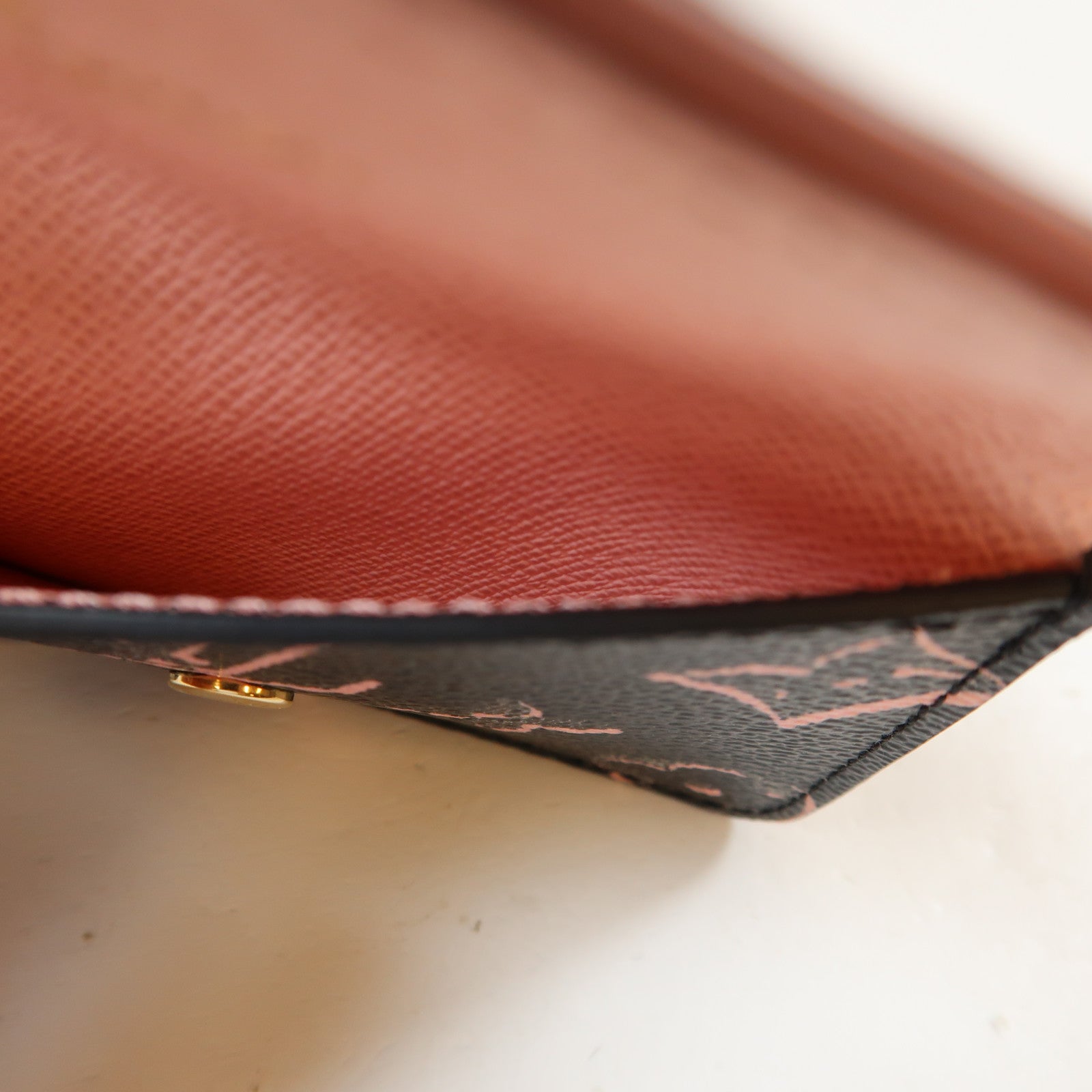LOUIS VUITTON 【激減優惠】Monogram Felicie Strap & Go金扣肩背袋黑色/粉紅色