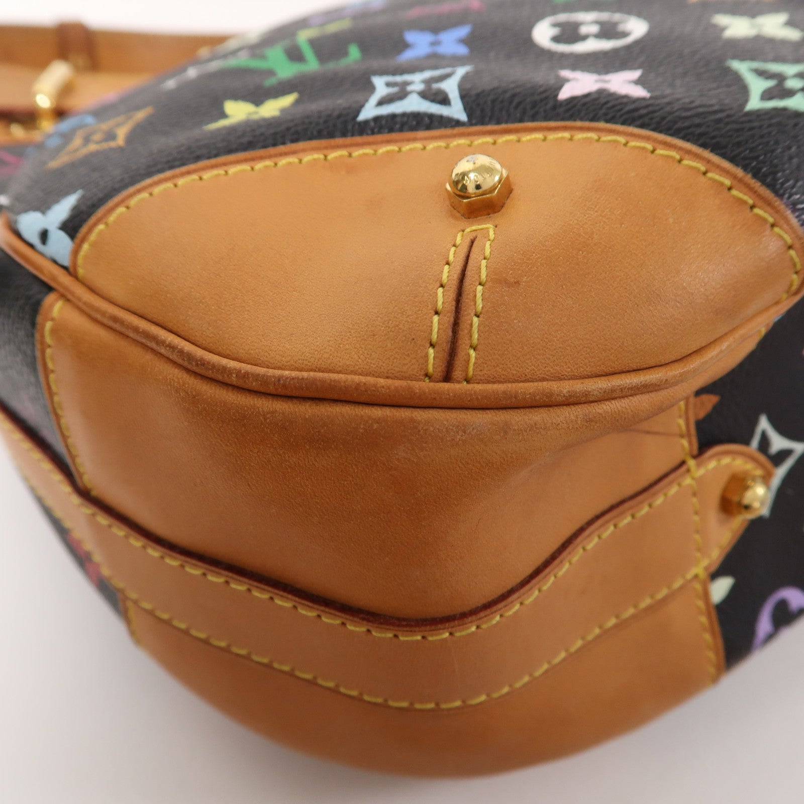 LOUIS VUITTON 【激減優惠】Monogram Multicolore Greta金扣肩背袋彩色