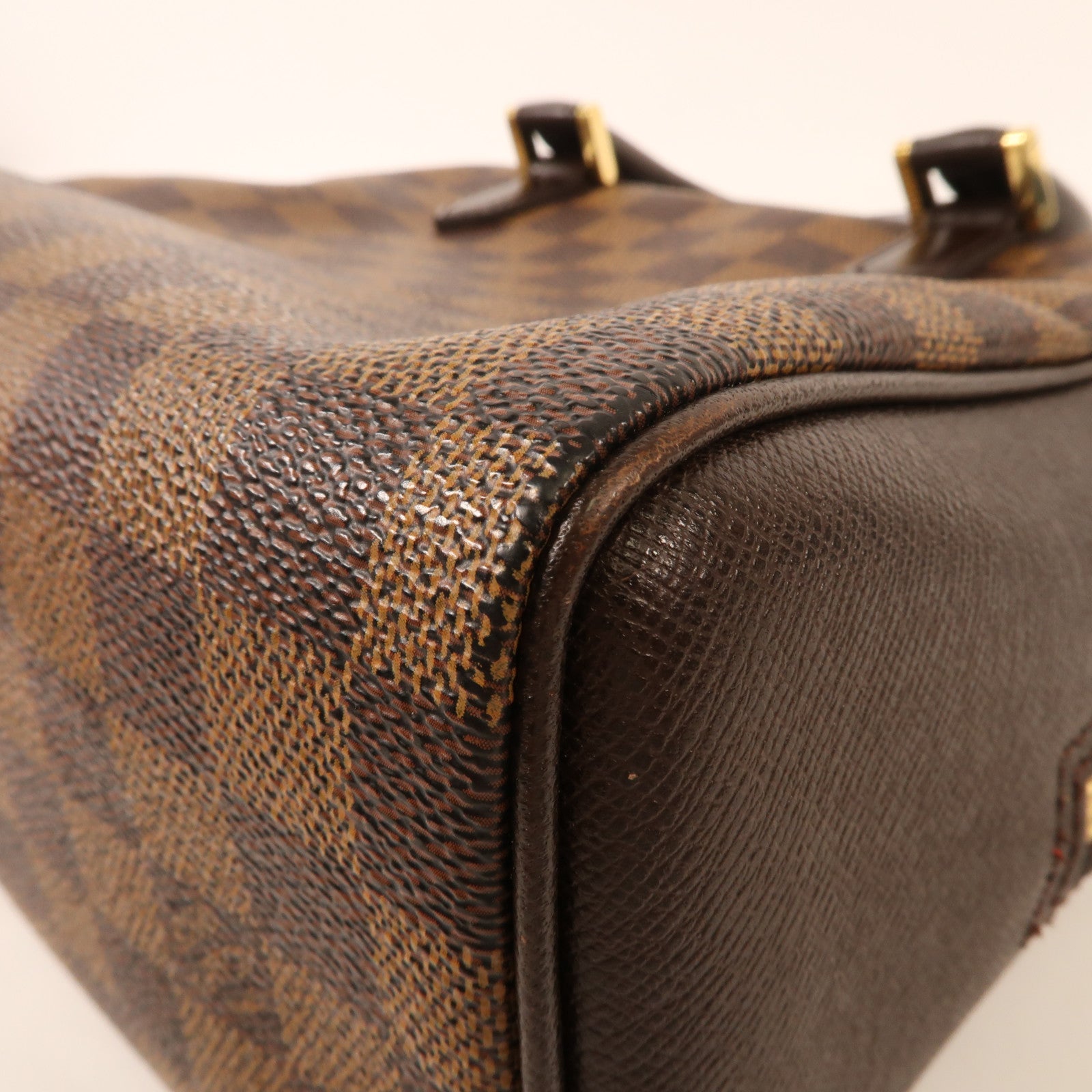 LOUIS VUITTON Damier Brera金扣手挽袋