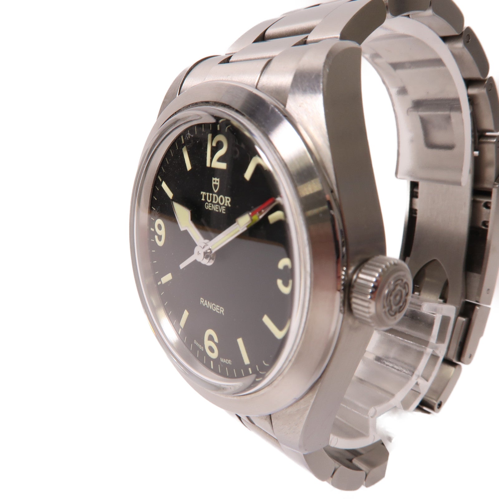TUDOR Ranger不鏽鋼自動機芯手錶黑色