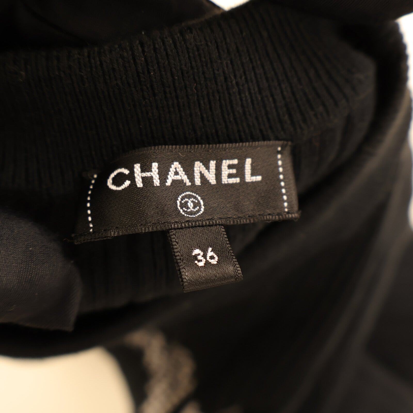 CHANEL 21SS Logo Short Sleeve Knit Top上衣