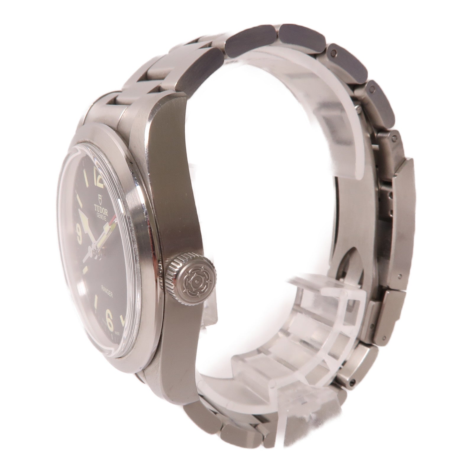 TUDOR Ranger不鏽鋼自動機芯手錶黑色