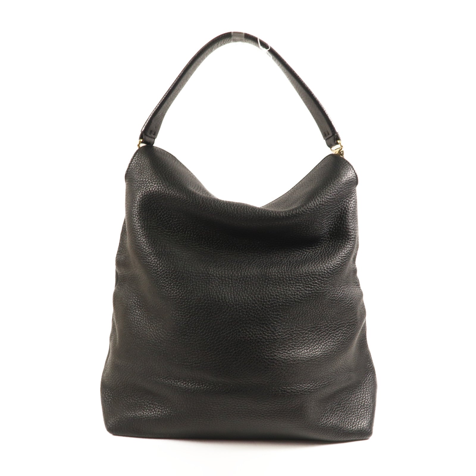 BURBERRY 牛皮皮革Hand Bag金扣手挽袋黑色