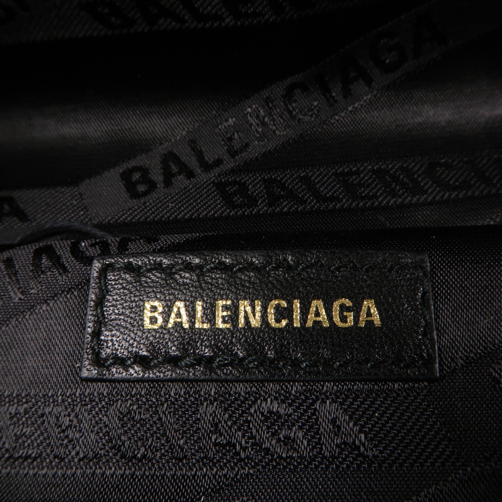 BALENCIAGA 牛皮皮革Souvenir Graffiti Belt Bag腰包