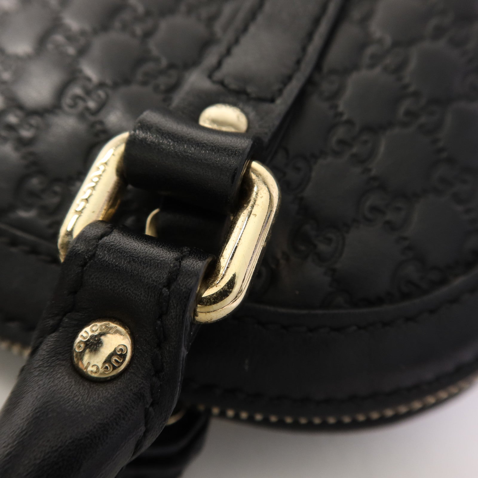 GUCCI 牛皮皮革GG Guccissima Dome Tote金扣手挽肩背兩用袋