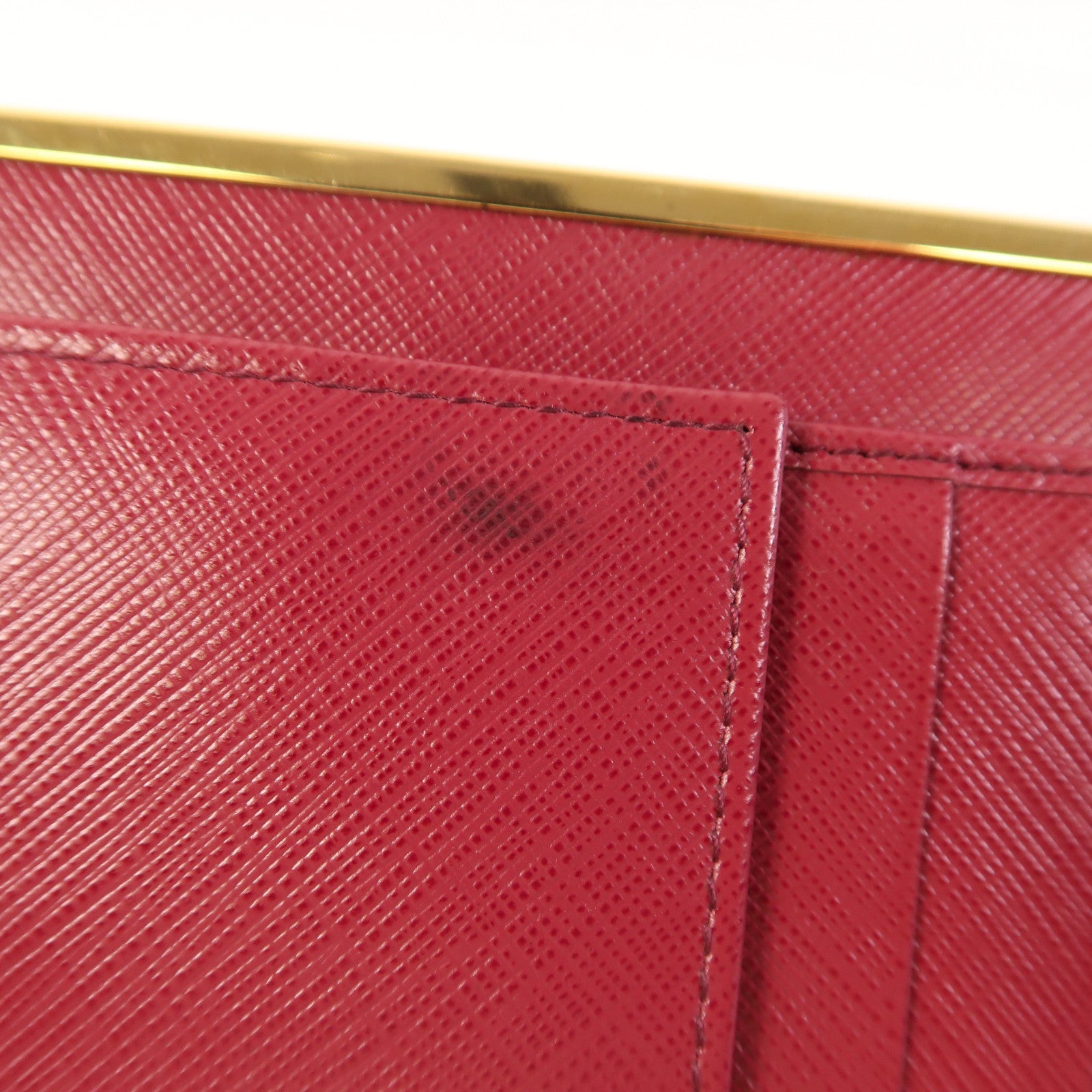 Salvatore Ferragamo 牛皮皮革Long Wallet金扣長錢包