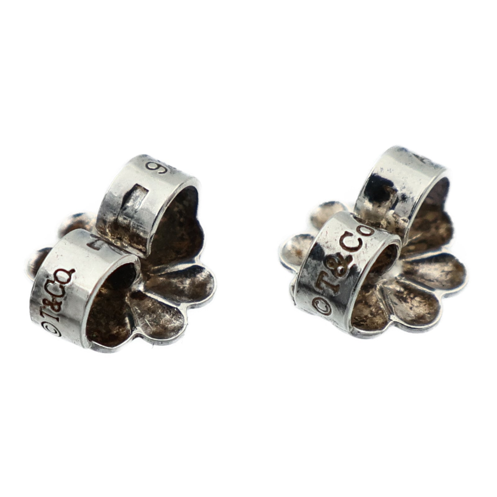 TIFFANY＆CO 925純銀Heart Earrings耳環
