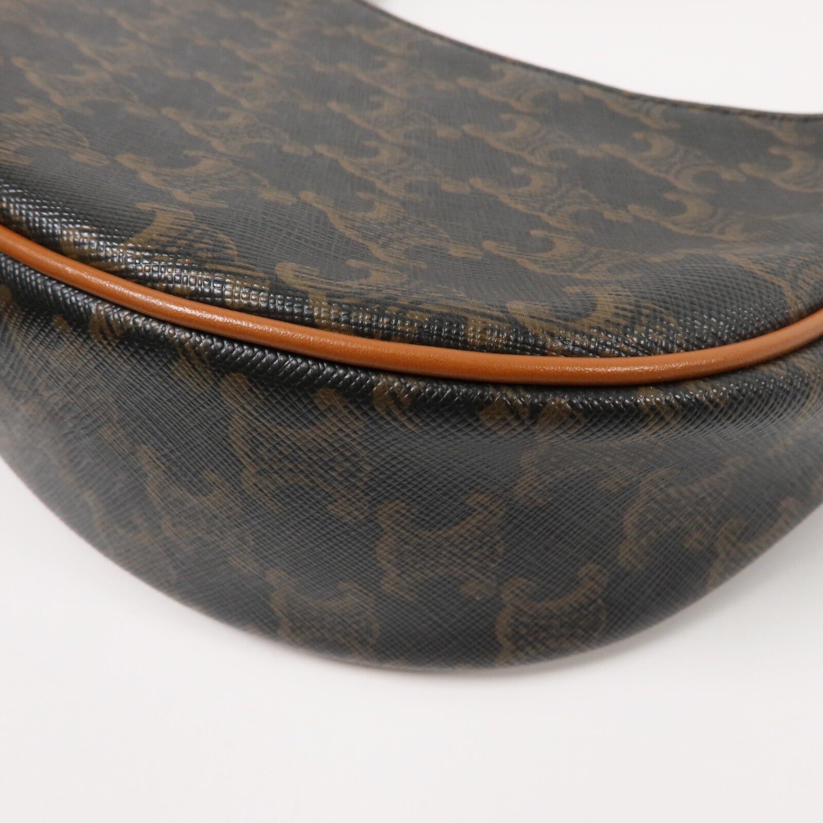 CELINE 塗層帆布Ava Medium Triomphe肩背袋