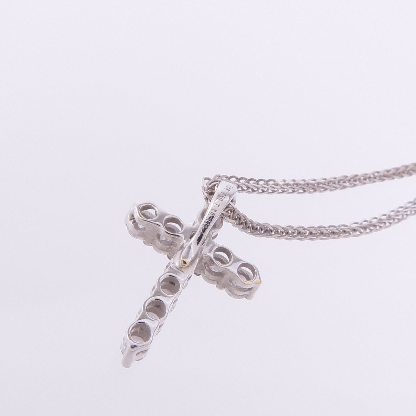 JEWELRY 18K白金Diamond Necklace鑽石項鍊