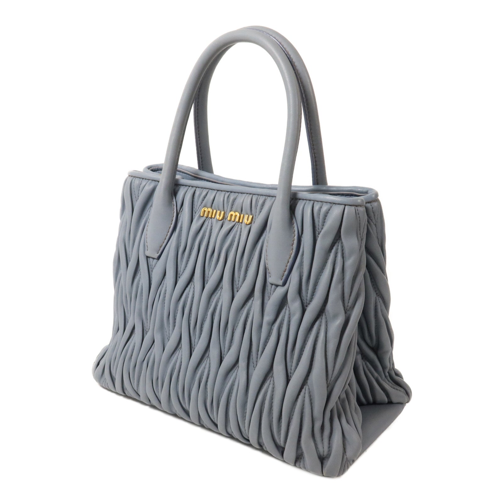 Miu Miu 羊皮皮革2 Way Shoulder手挽肩背兩用袋