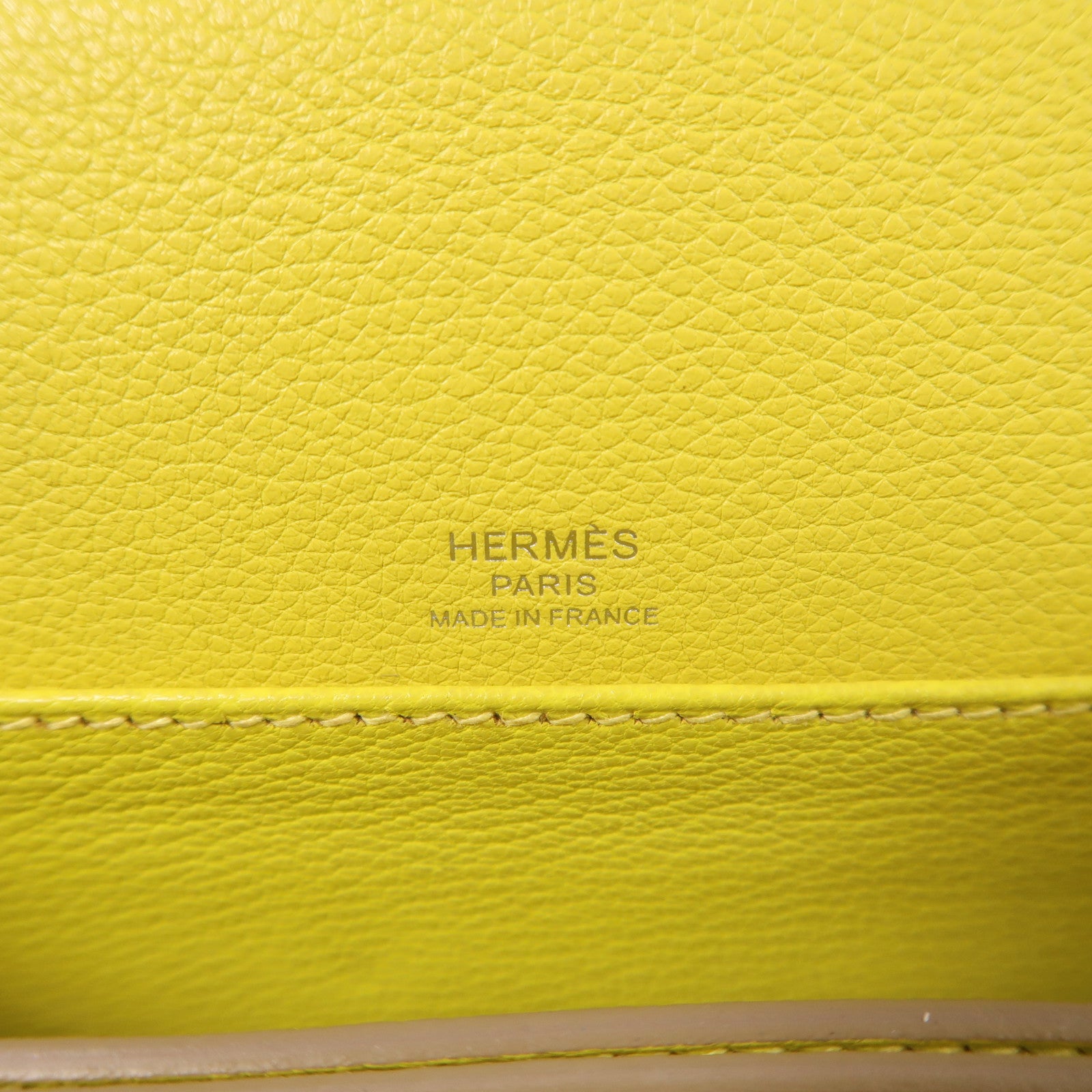HERMES Evercolor皮革Mini Roulis銀扣肩背袋