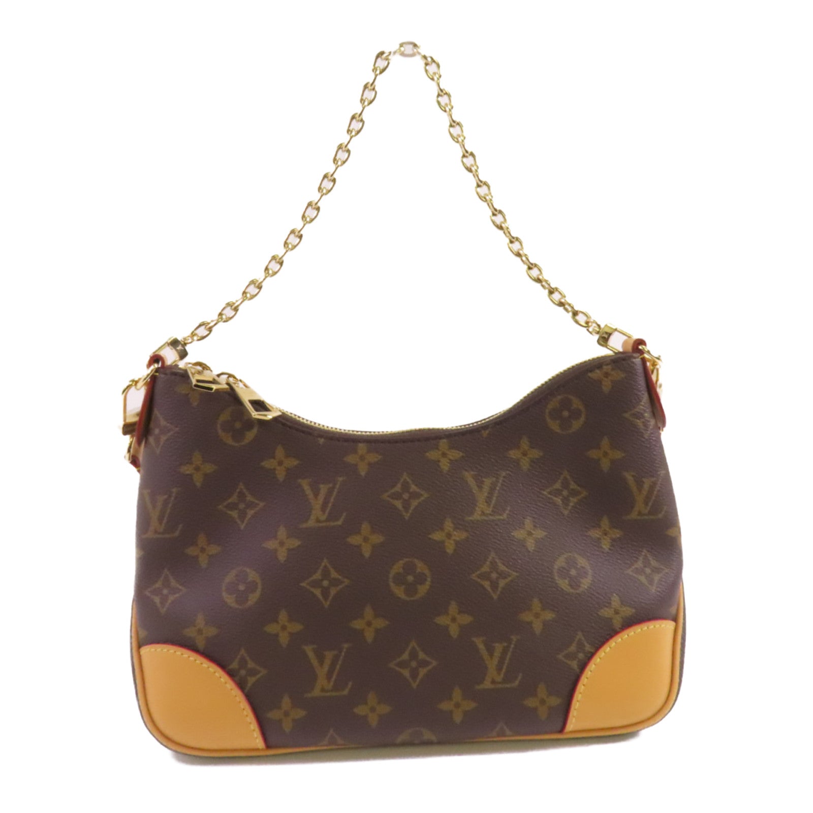 LOUIS VUITTON Monogram Boulogne PM金扣手挽肩背兩用袋