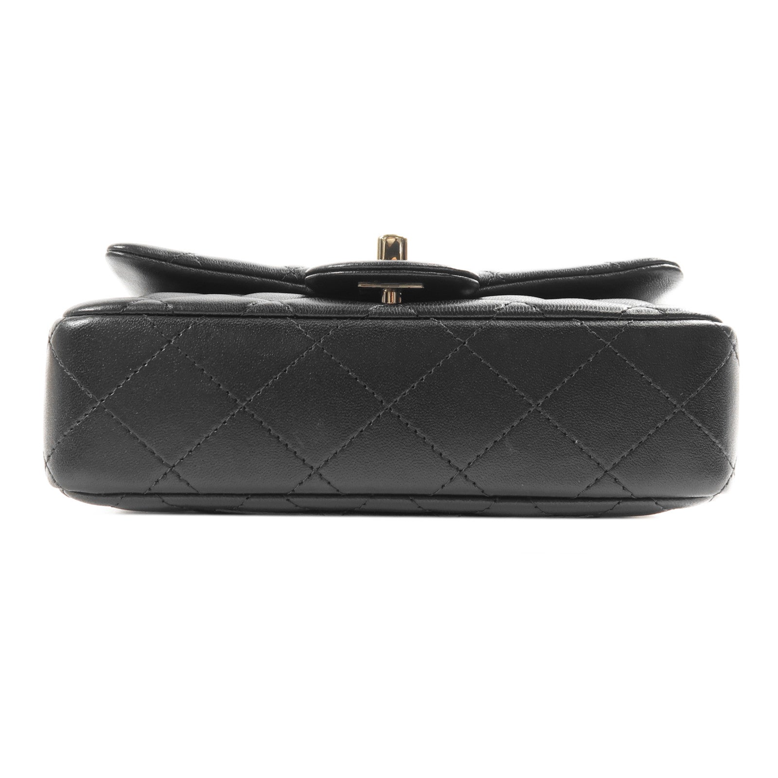 CHANEL 羊皮皮革Chain Shoulder Bag金扣鏈帶肩背袋
