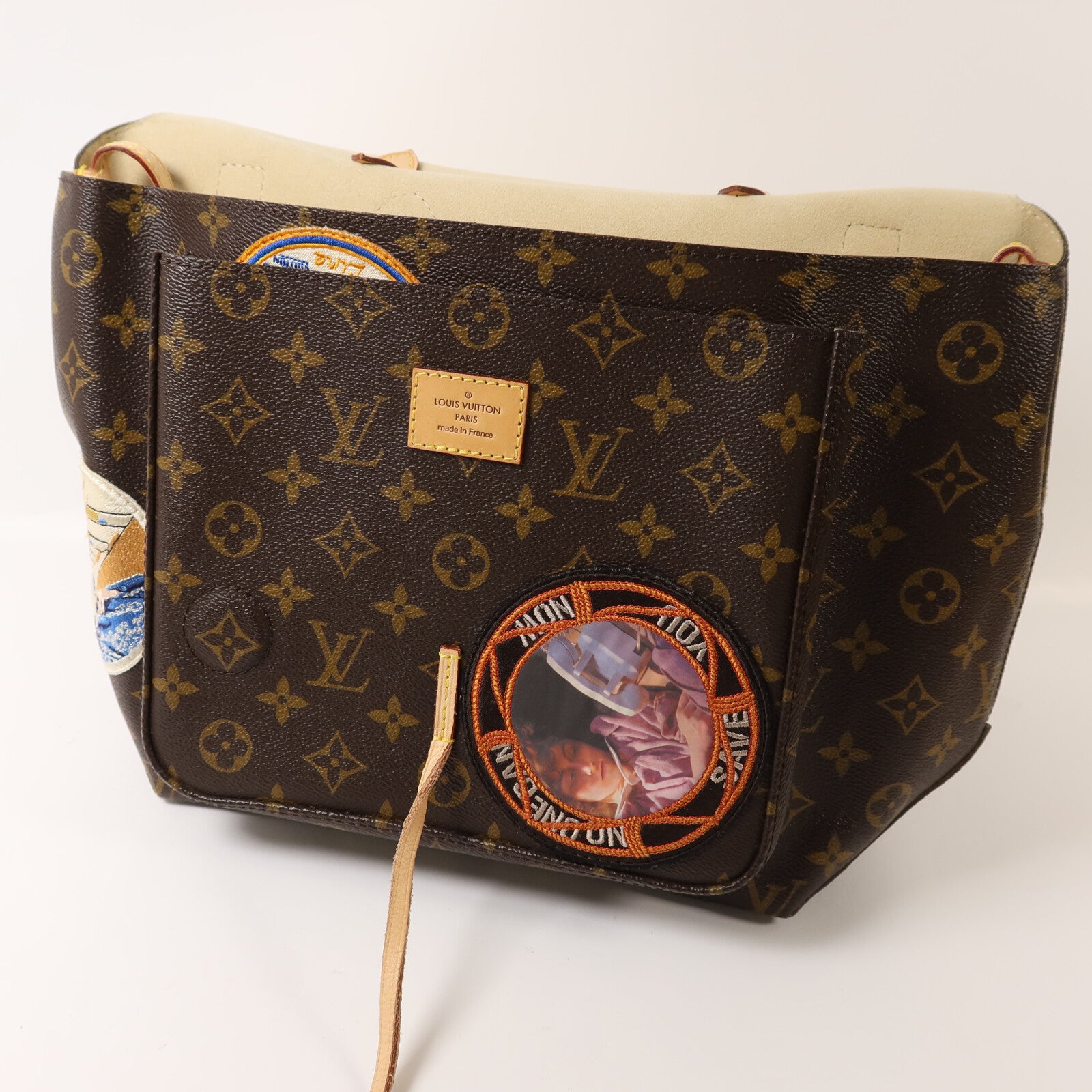 LOUIS VUITTON Monogram Cindy Sherman Camera Messenger手挽肩背兩用袋