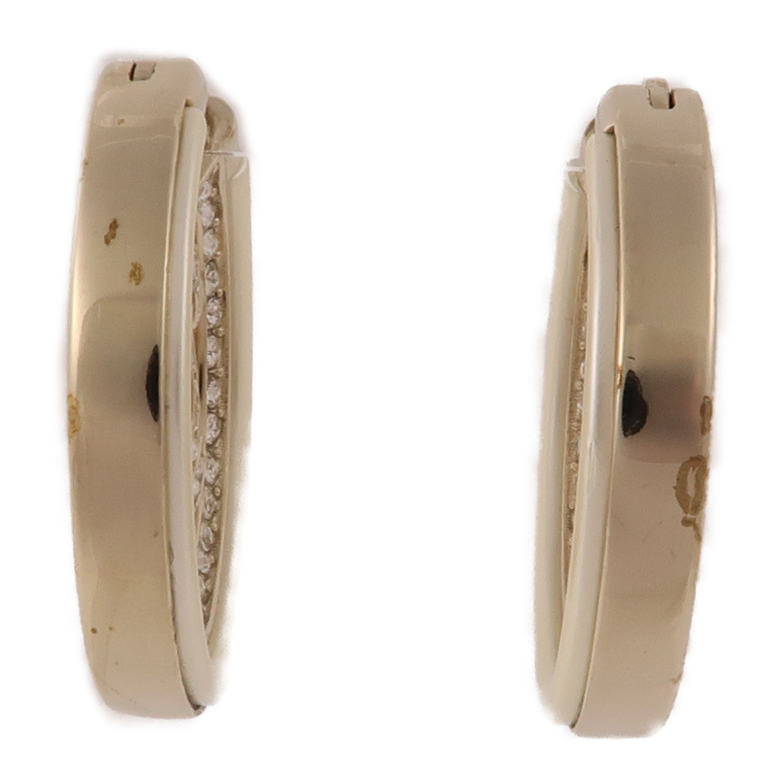 CHANEL CC Earrings Metal Gold