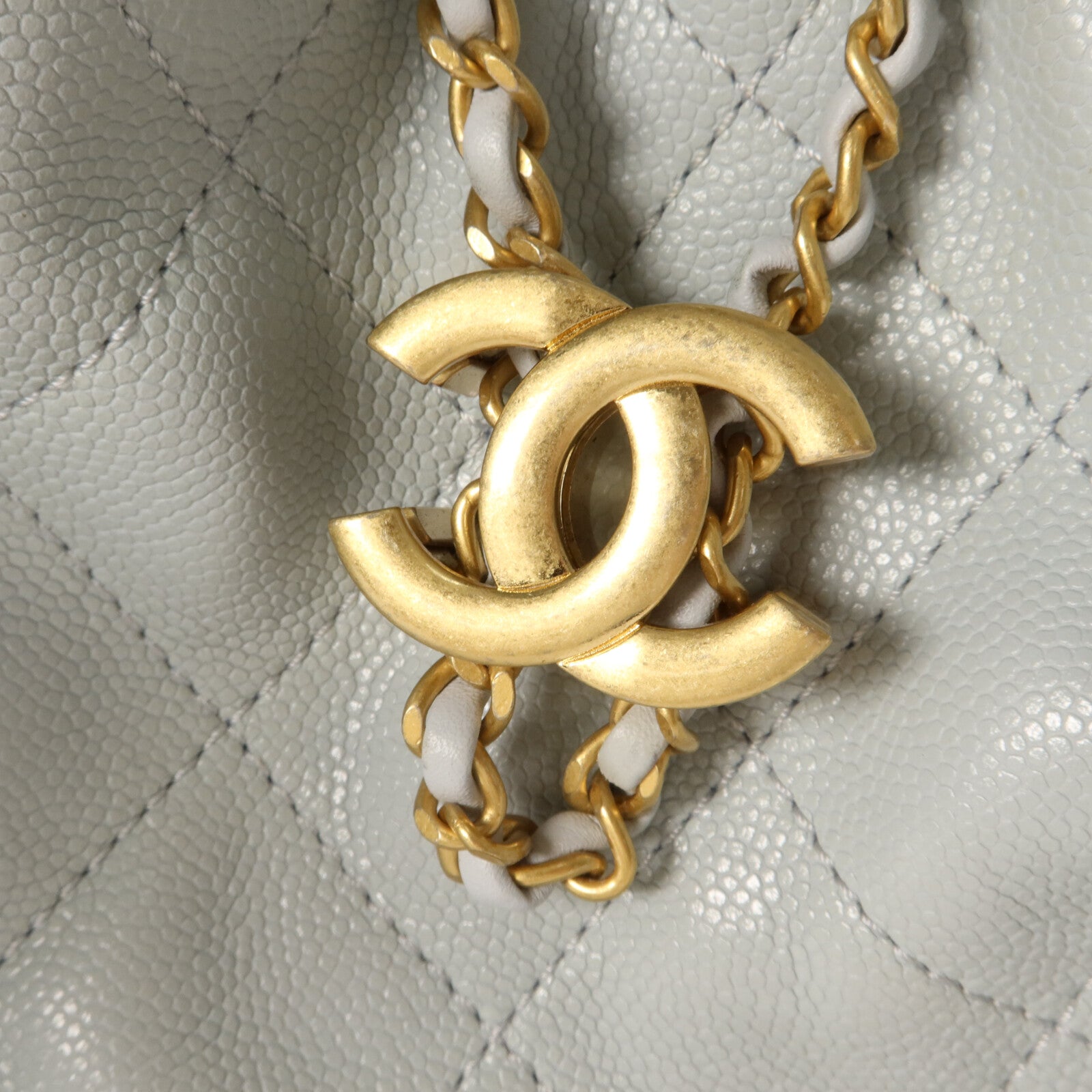 CHANEL 牛皮皮革Chanel 25 Small鏈帶肩背袋