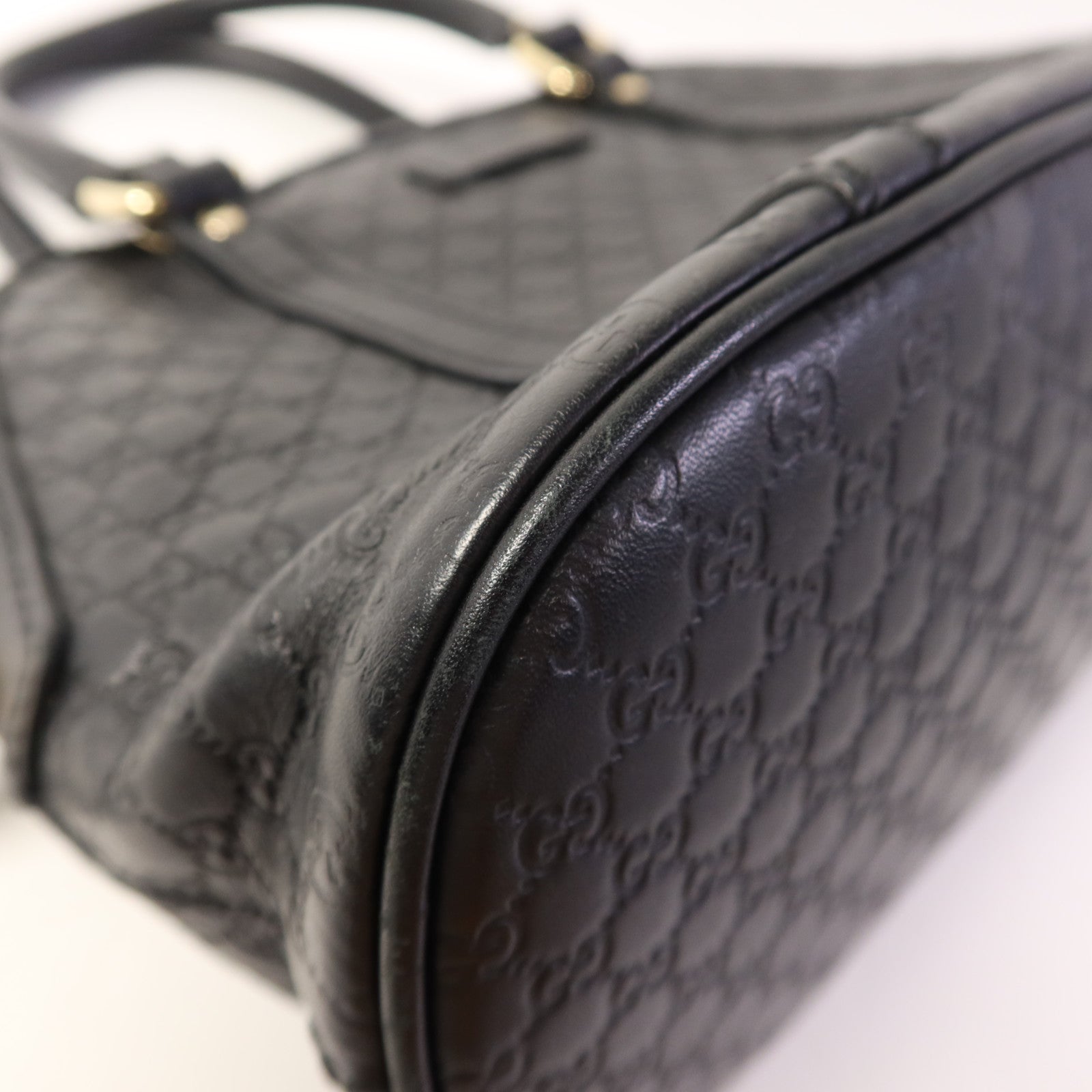 GUCCI 牛皮皮革GG Guccissima Dome Tote金扣手挽肩背兩用袋