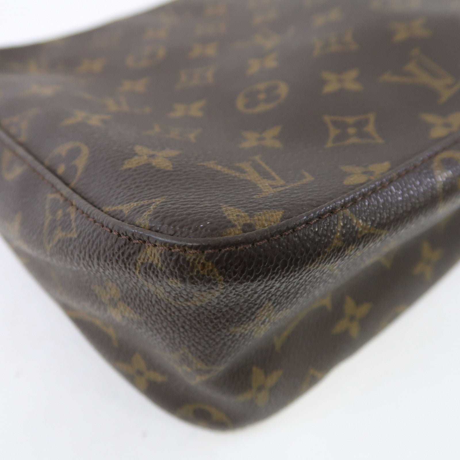 LOUIS VUITTON 【激減優惠】Monogram Looping MM金扣肩背袋啡色