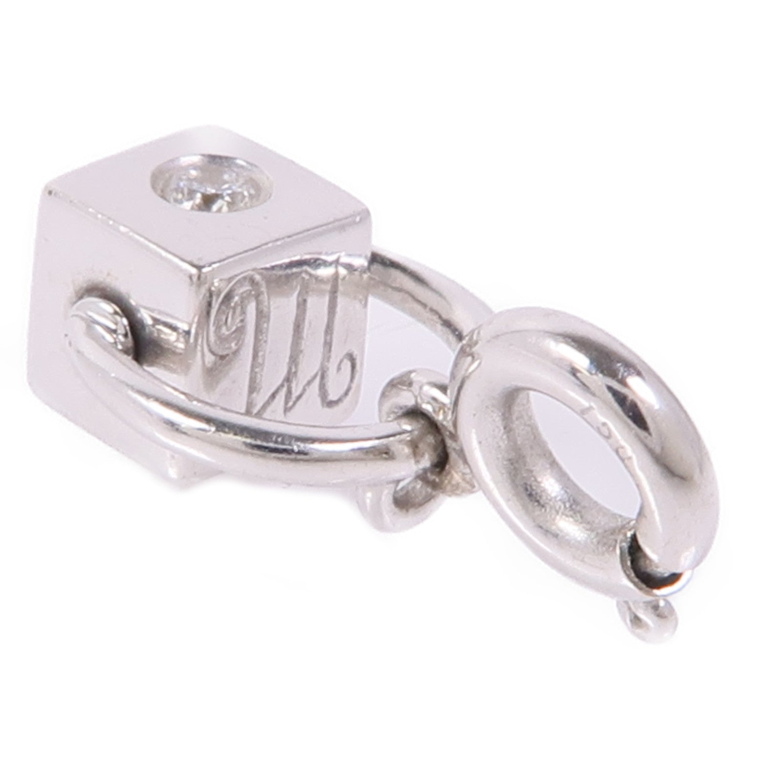 JEWELRY 18K白金Diamond Pendant Top鑽石吊墜