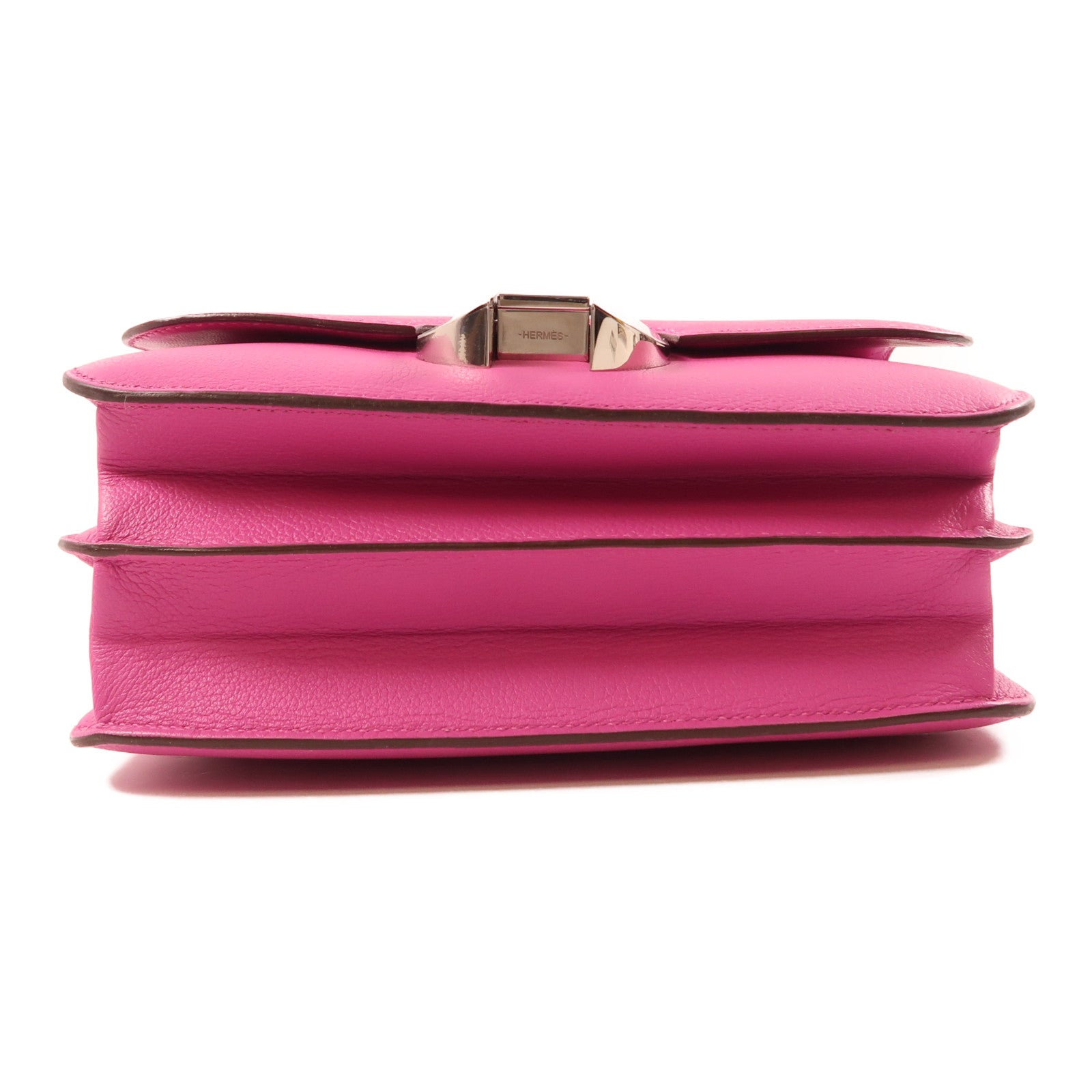 HERMES PHW 2002 Shoulder Bag Crossbody Evercolor Leather