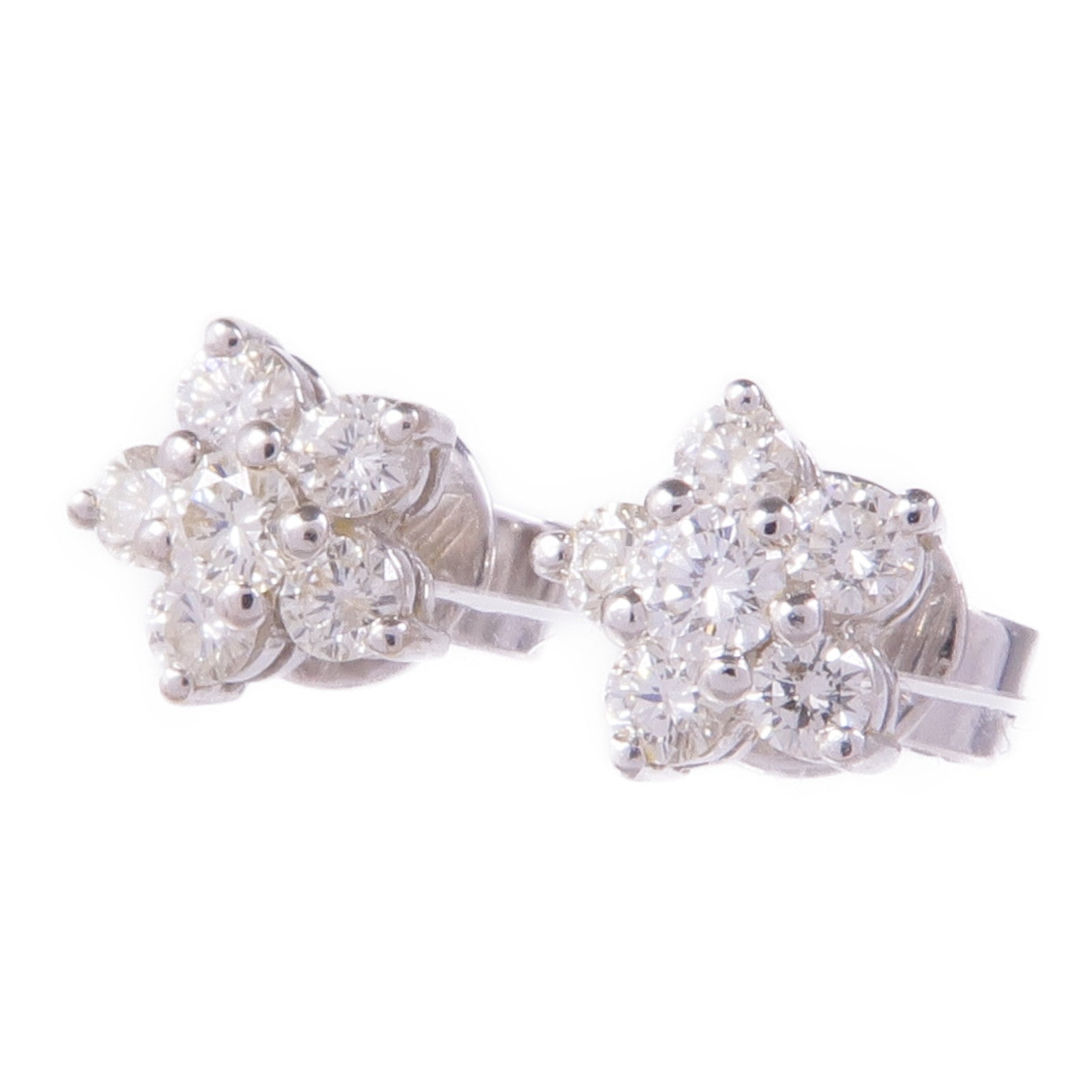 JEWELRY 18K白金Diamond Earrings鑽石耳環