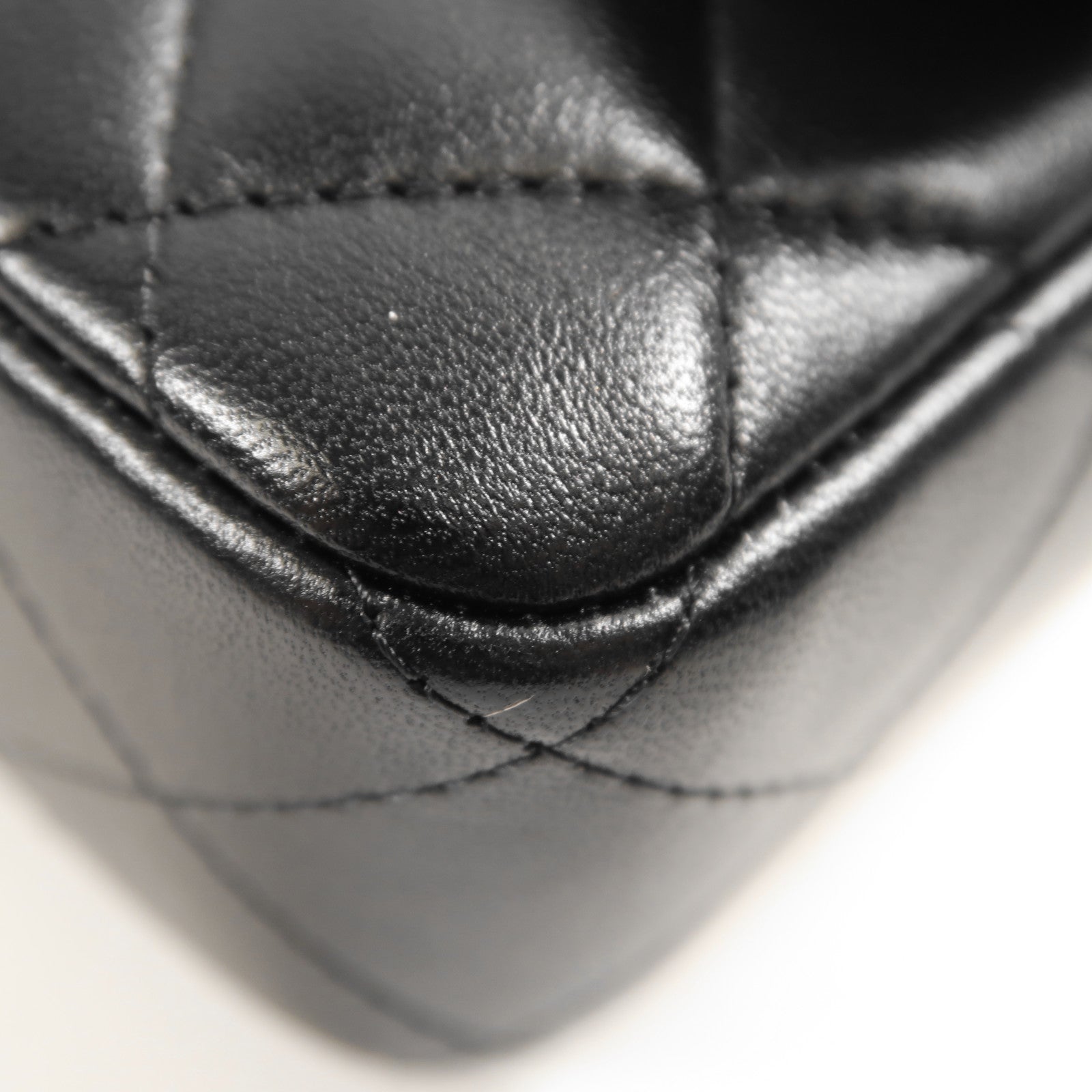 CHANEL 羊皮皮革Chain Shoulder Bag金扣鏈帶肩背袋