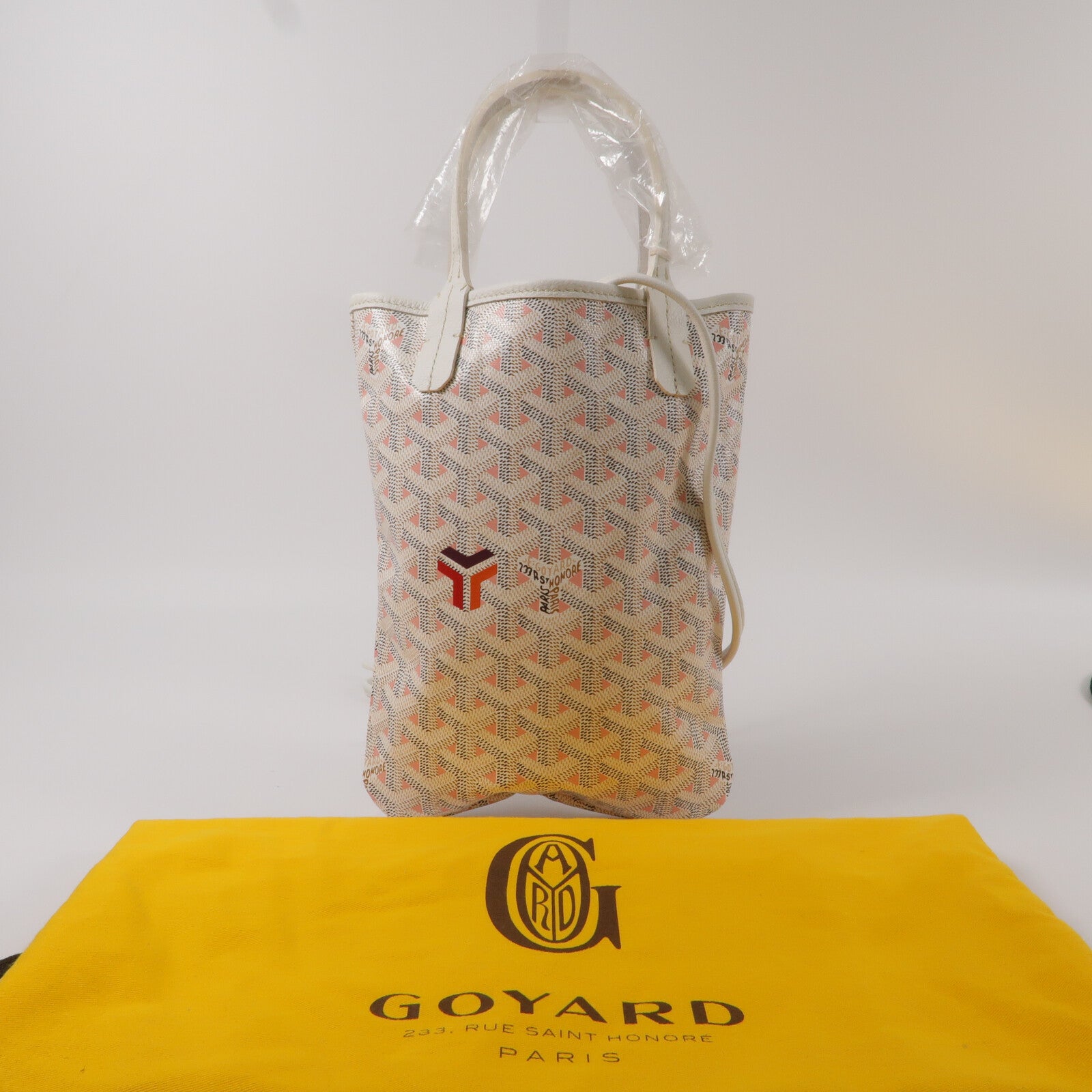 GOYARD 塗層帆布Pitiers Claire-Voie PM手挽肩背兩用袋