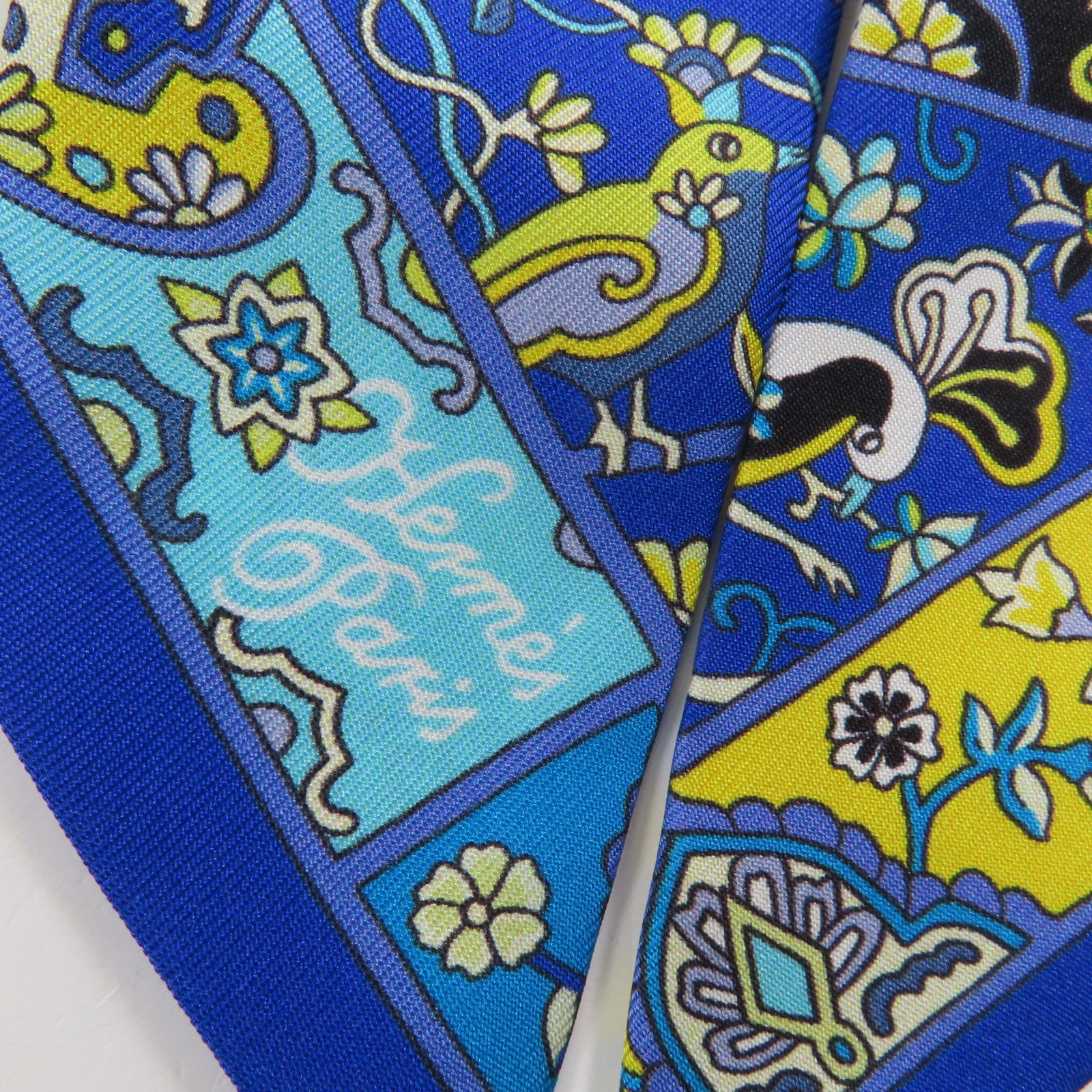 HERMES 絲質Twilly絲巾