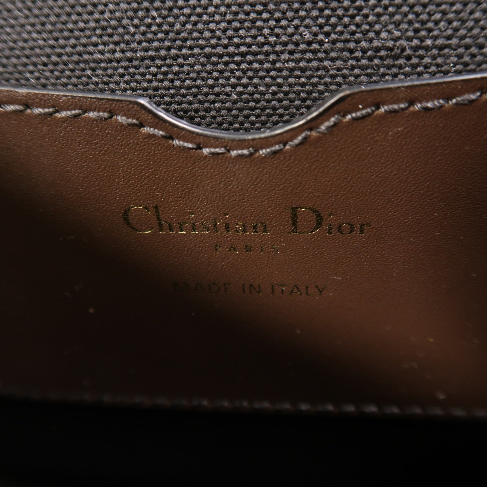 Dior 【激減優惠】帆布Bobby金扣肩背袋