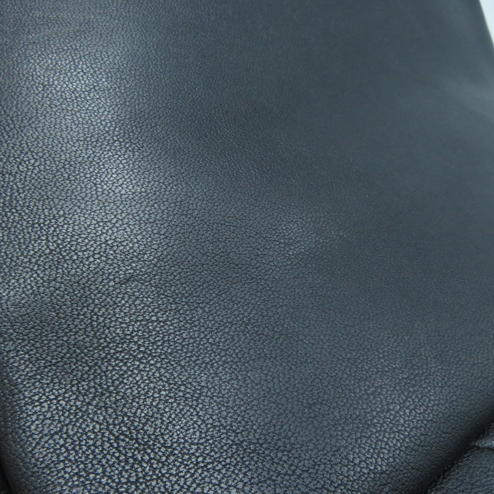 CHANEL 菱格牛皮皮革Shoulder Bag金扣手挽肩背兩用袋黑色