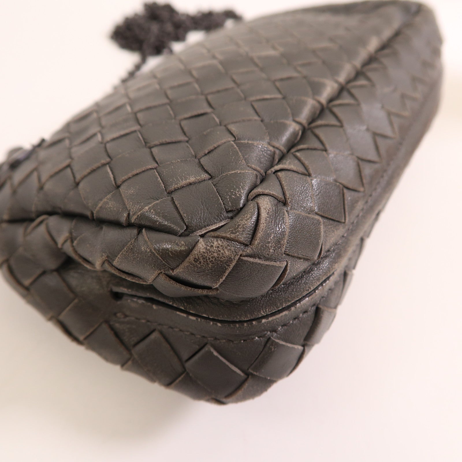 BOTTEGA VENETA 牛皮皮革Chain Shoulder鏈帶肩背手拿包兩用袋