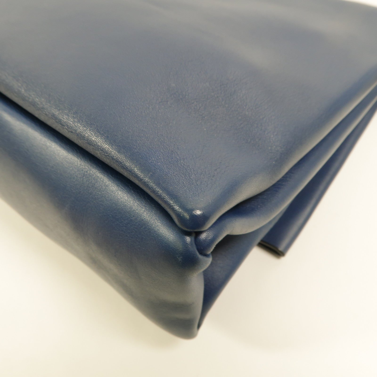 CELINE 牛皮皮革Blade Flap Bag肩背袋