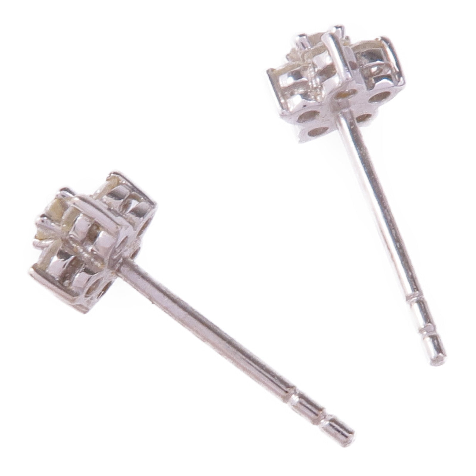 JEWELRY 18K白金Diamond Earrings鑽石耳環