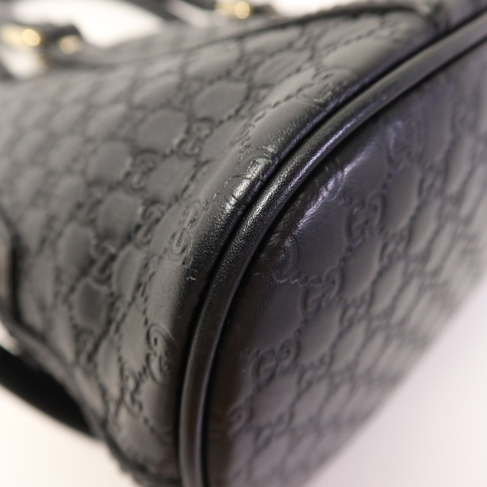 GUCCI 牛皮皮革GG Guccissima Dome Tote金扣手挽肩背兩用袋